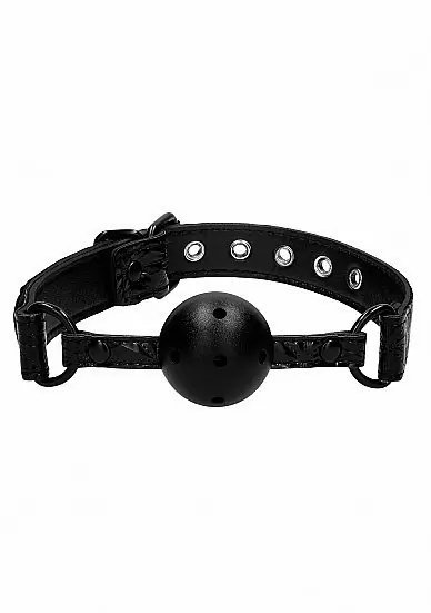 Кляп-шарик Breathable Luxury Ball Gag — дышащий и удобный