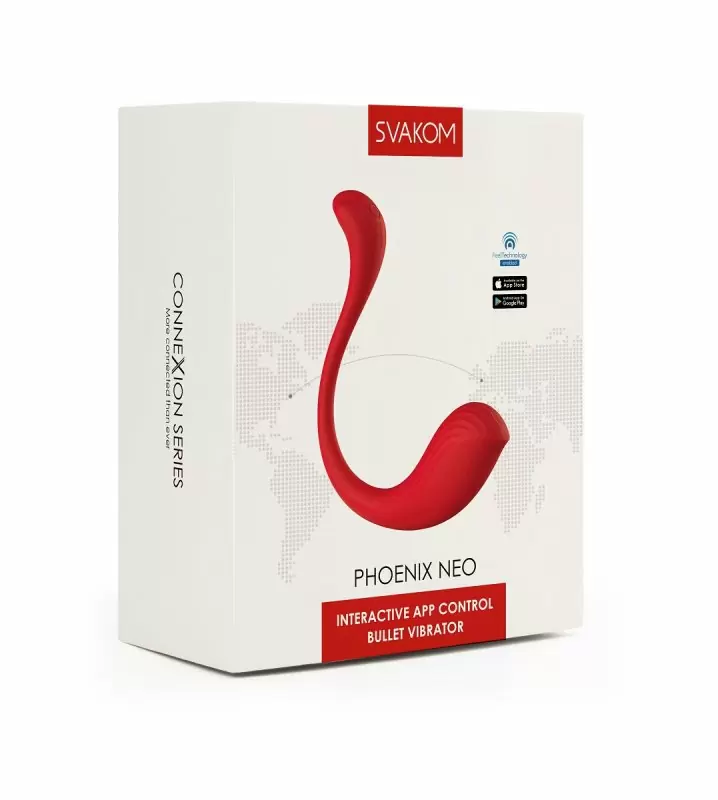 Интерактивный вибратор Phoenix Neo. 11 режимов вибрации, 11.8 см, АБС/силикон, 