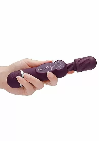 Универсальный массажер Silicone Massage Wand - фиолетовый