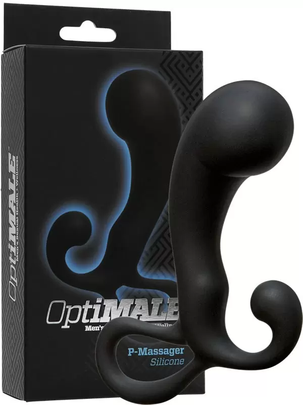Стимулятор простаты Optimale P-Massager – черный