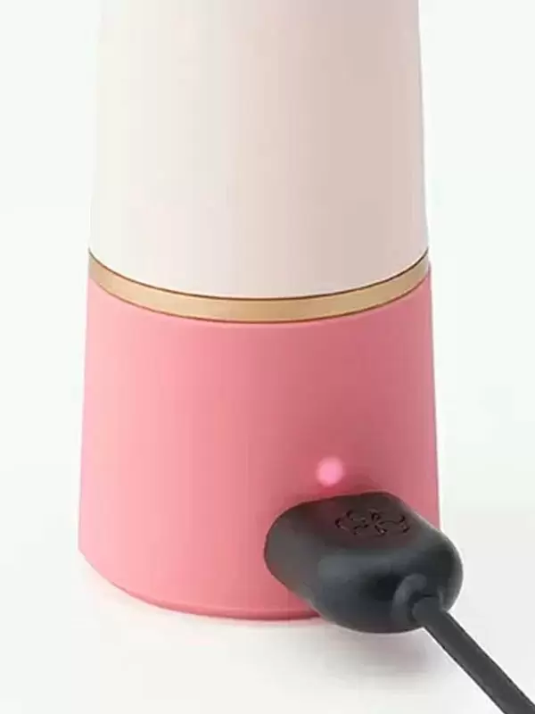 Необычный вибратор iroha Sango Rin+, 16 см, 4 скорости, розовый