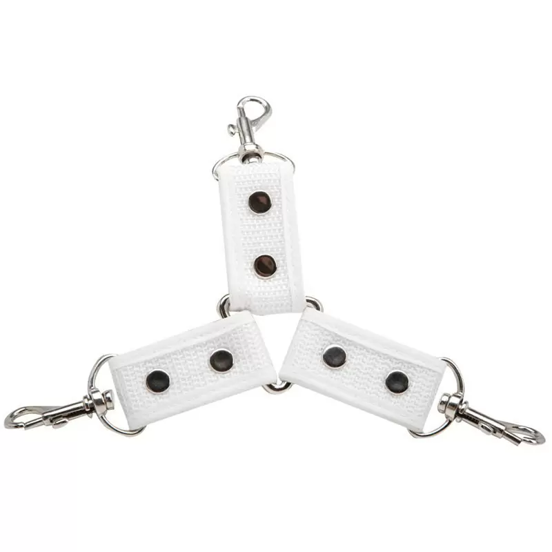 Фиксация для рук и ног Asylum Patient Hog Tie – белая	