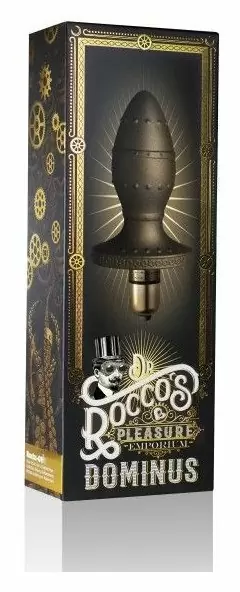 Анальная пробка Rocks Off Dr Rocco's Pleasure Emporium - Dominus  Бронзовый