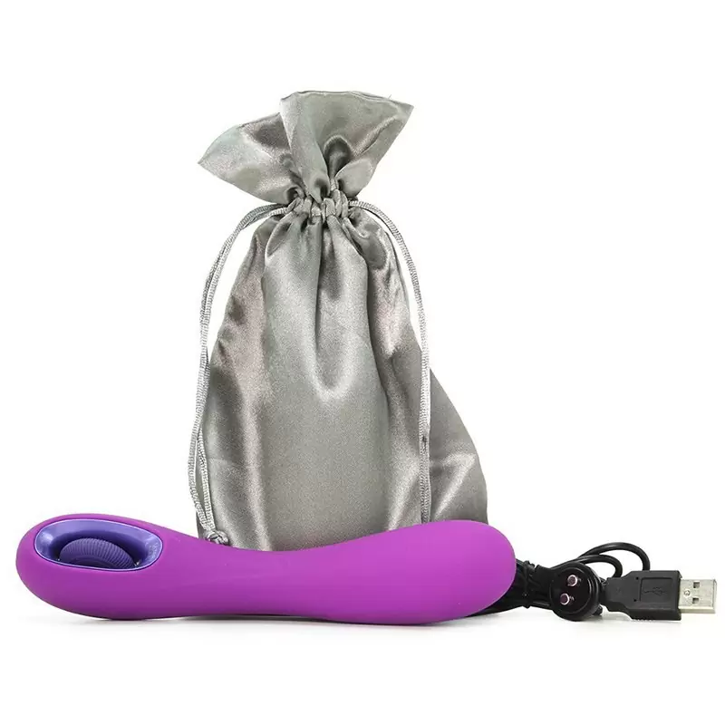 Перезаряжаемый вибромассажер Tundra Rose 6X – фиолетовый