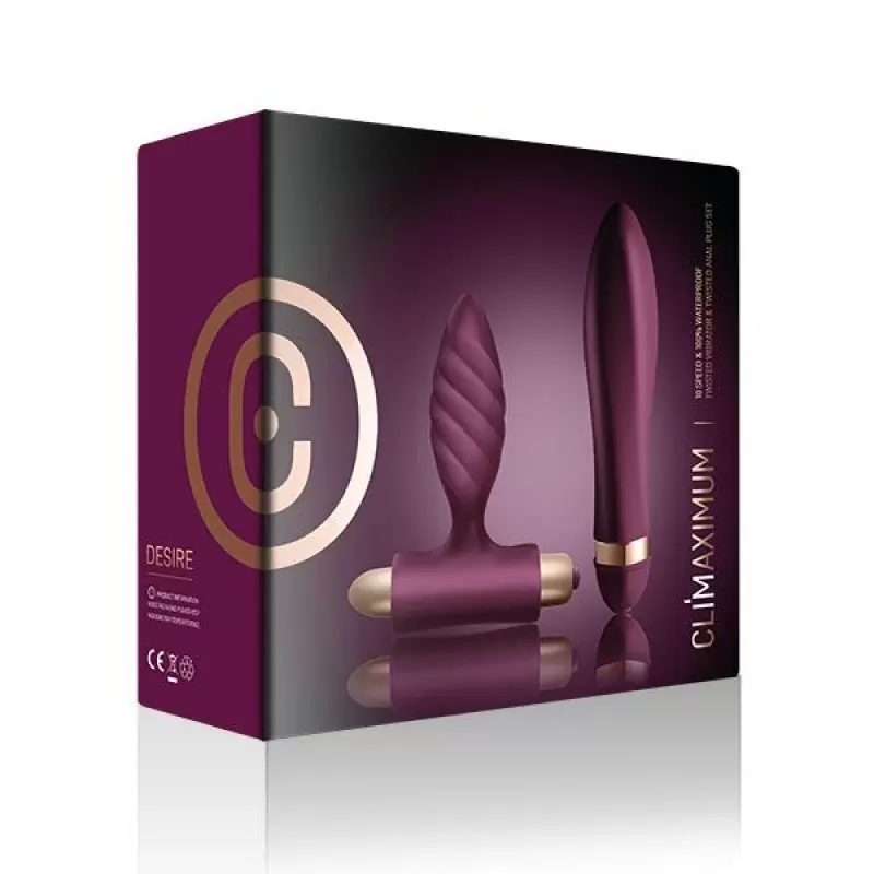 Подарочный набор Climaximum Desire для двоих – идеальный подарок для влюбленных на день рождения или юбилей