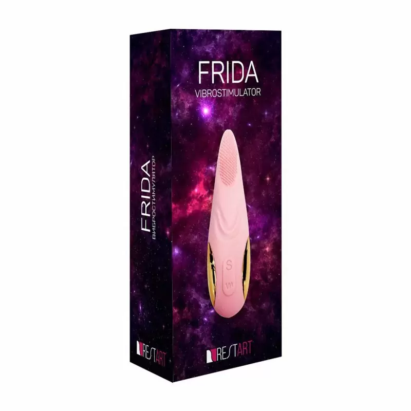 Вибромассажер Frida с подвижным кончиком - розовый