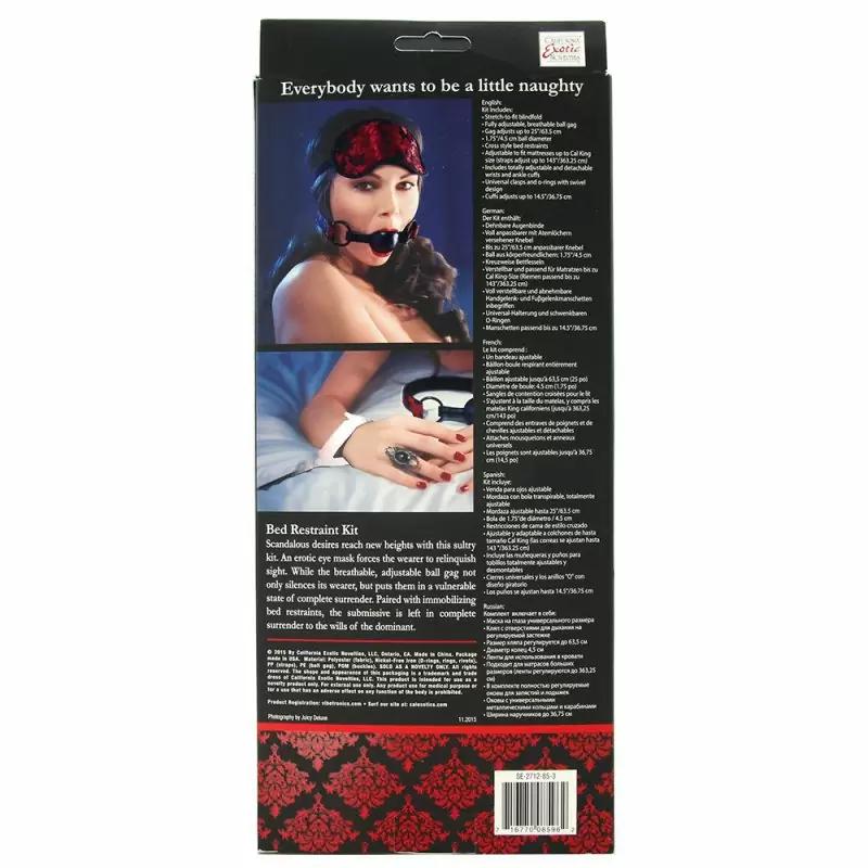 Набор для бондажа Scandal Bed Restraint Kit