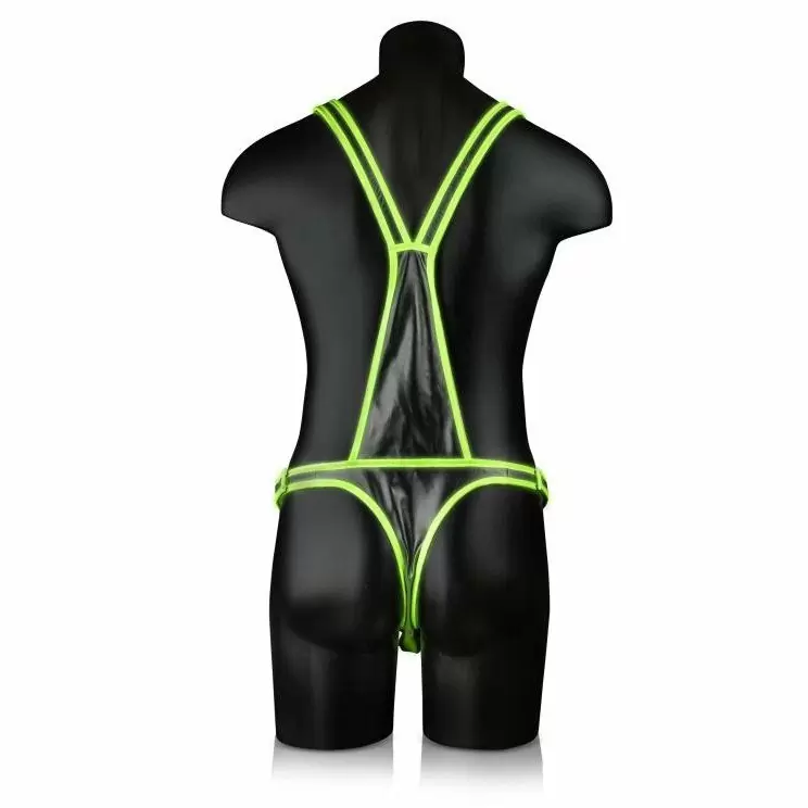 Зеленая люминесцентная сбруя 