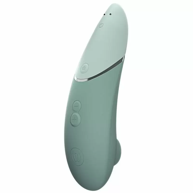 Бесконтактный стимулятор клитора Womanizer Next, технология Pleasure Air, 14 скоростей, зеленый
