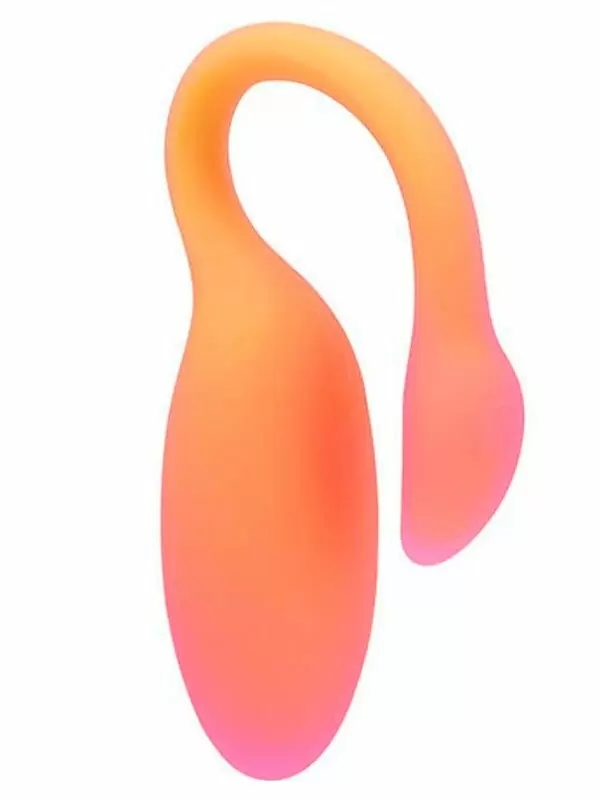 Интерактивное виброяйцо Magic Motion Flamingo Max, управление с приложения, 11 см, оранжевое | Он и Она 18+