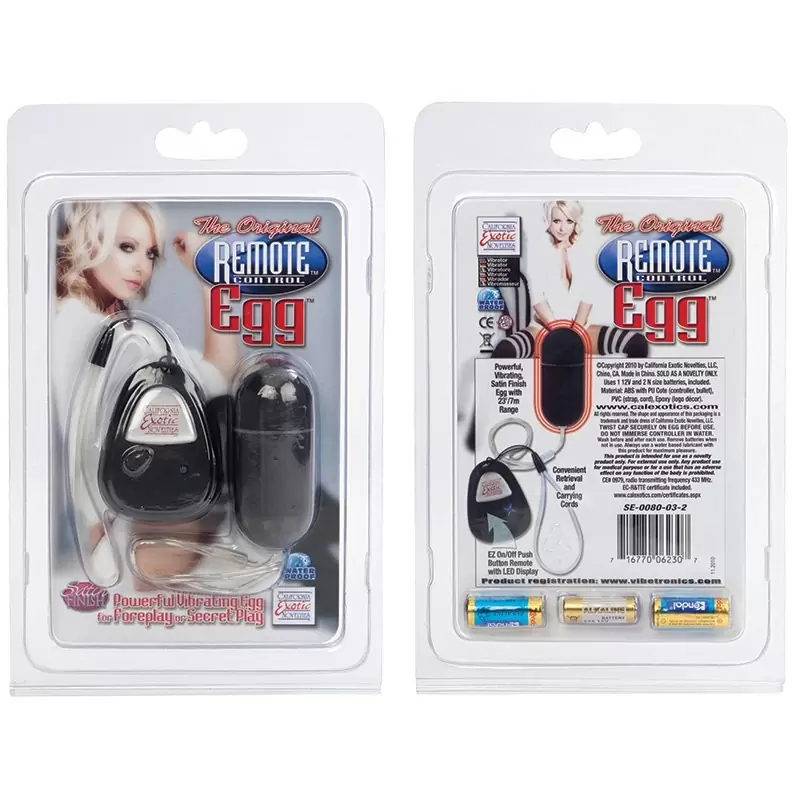 Беспроводной стимулятор Original Egg – черный