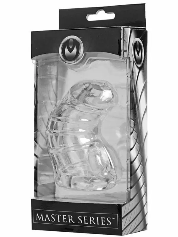 Насадка для ограничения эрекции Master Series, 10 см, латекс