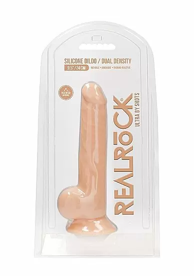 Фаллоимитатор Silicone Dildo With Balls - 24 см.