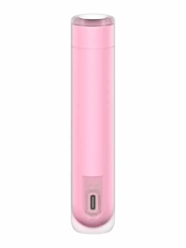 Вакуумный стимулятор клитора Satisfyer FIRST KISS, технология Air Pulse, 12,5 см, 30 режимов, силикон, розовый