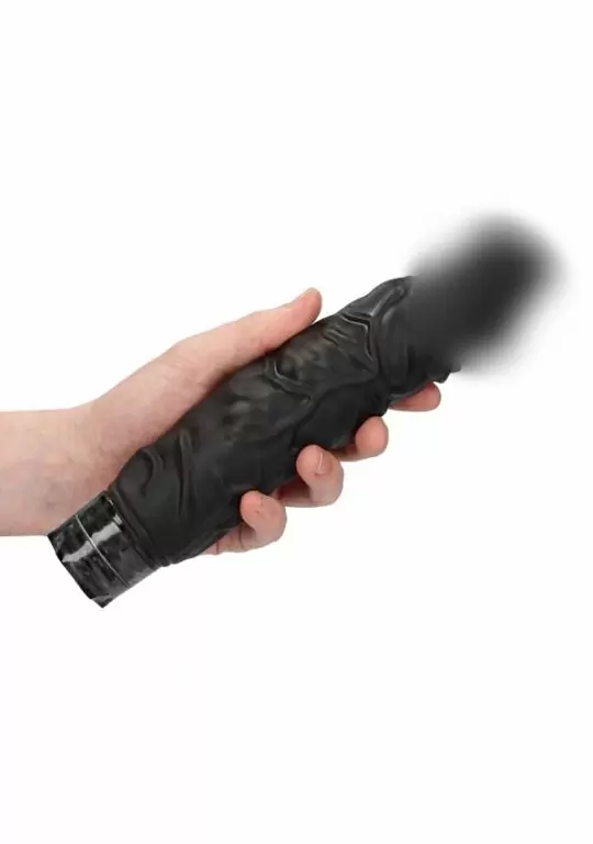 Реалистичный вибратор без мошонки Realisic 10 speed Vibrator. 24 см, 10 уровней вибрации, PVC