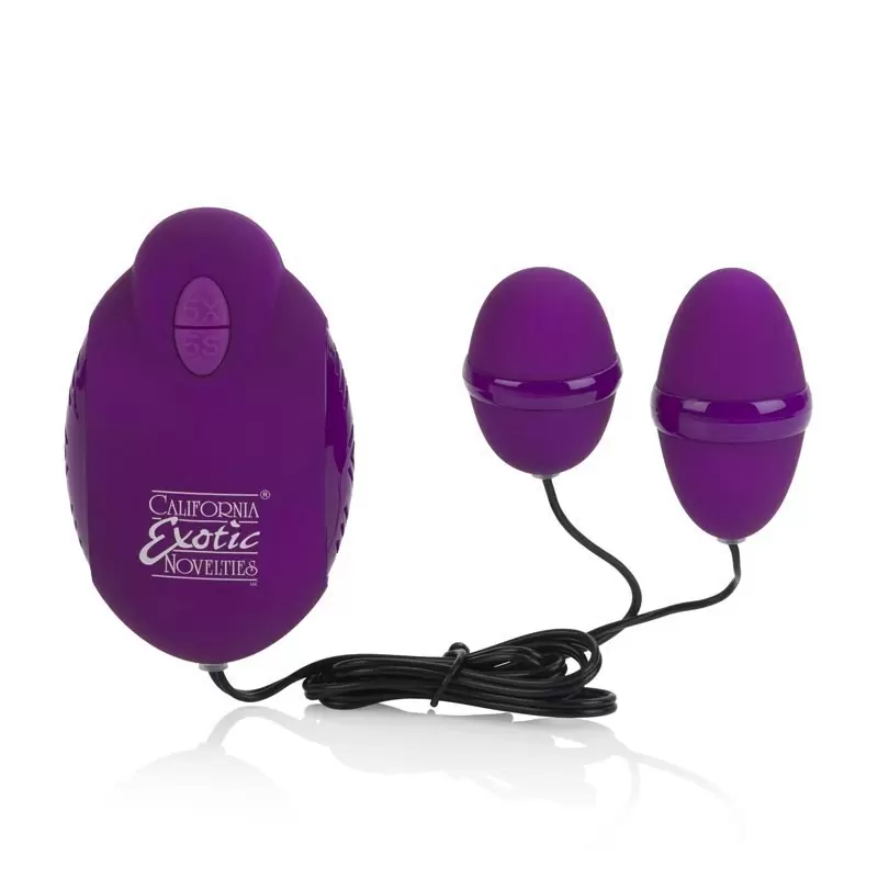 Двойной вибростимулятор Advanced Risque Dual Teasers – фиолетовый