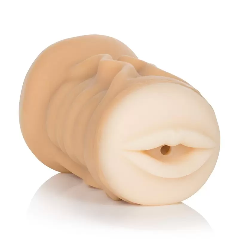 Мастурбатор двусторонний вагина и ротик Vivid Raw Fuck & Suck – телесный