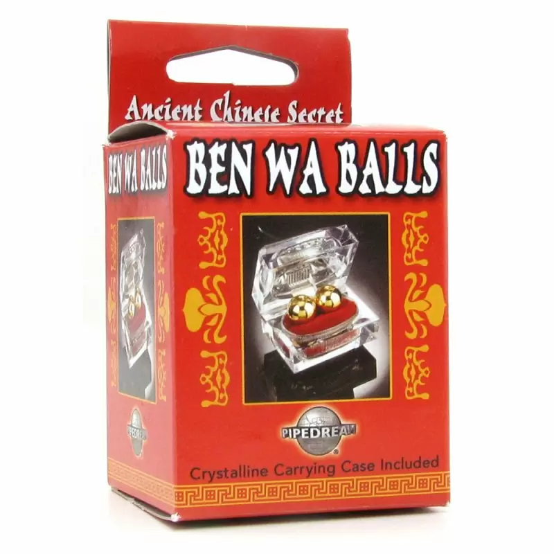 Вагинальные шарики Ben Wa Balls – золотой