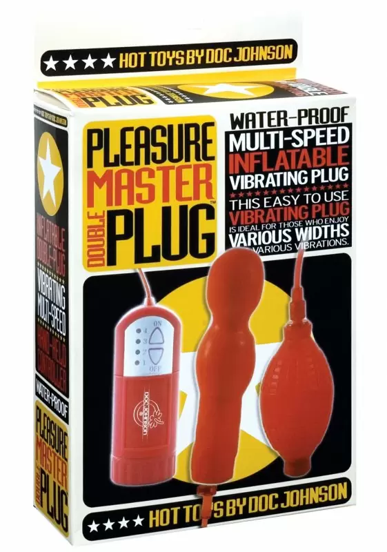 Пробка-расширитель с вибрацией Pleasure Master