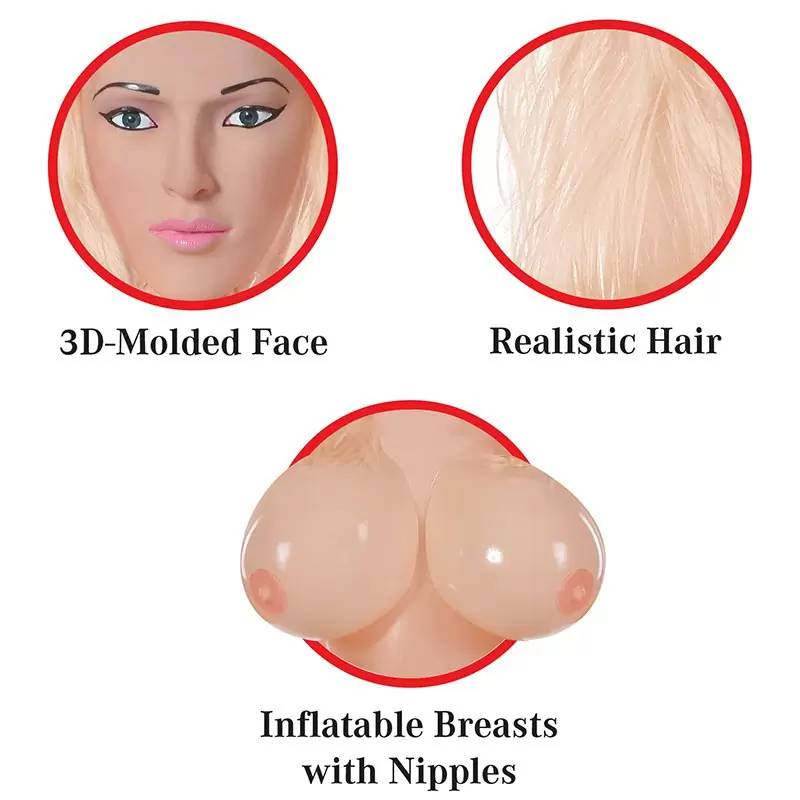 Кукла со вставками Mona Mountains блондинка