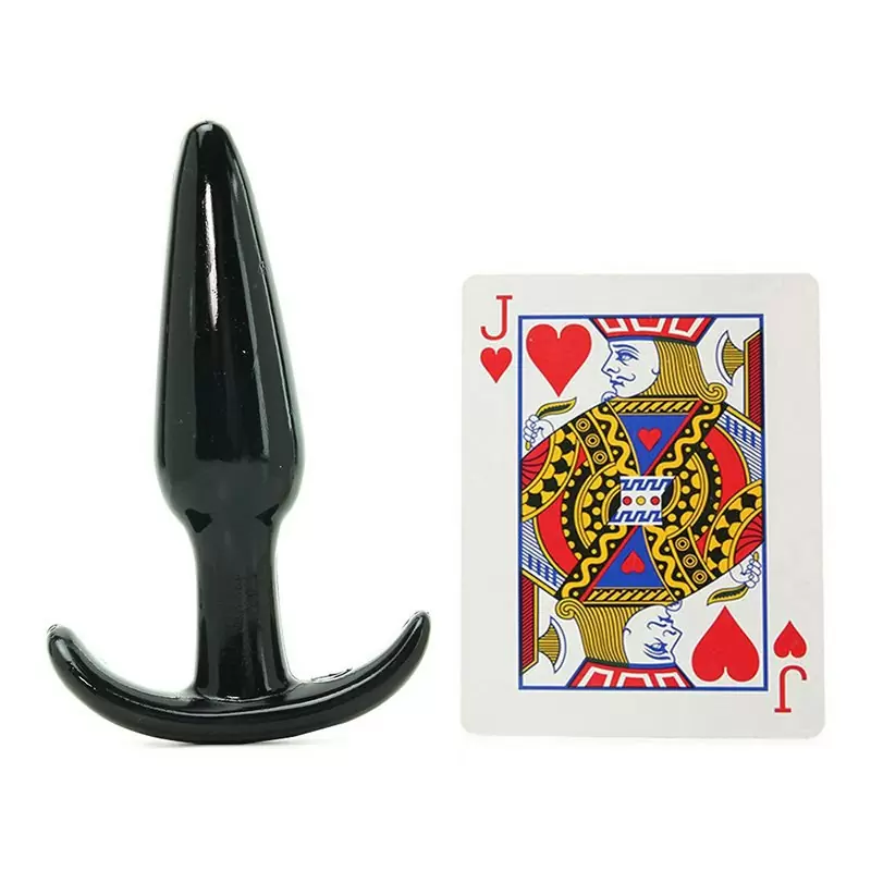 Анальная пробка Jelly Rancher T-Plug Smooth гладкая – черный