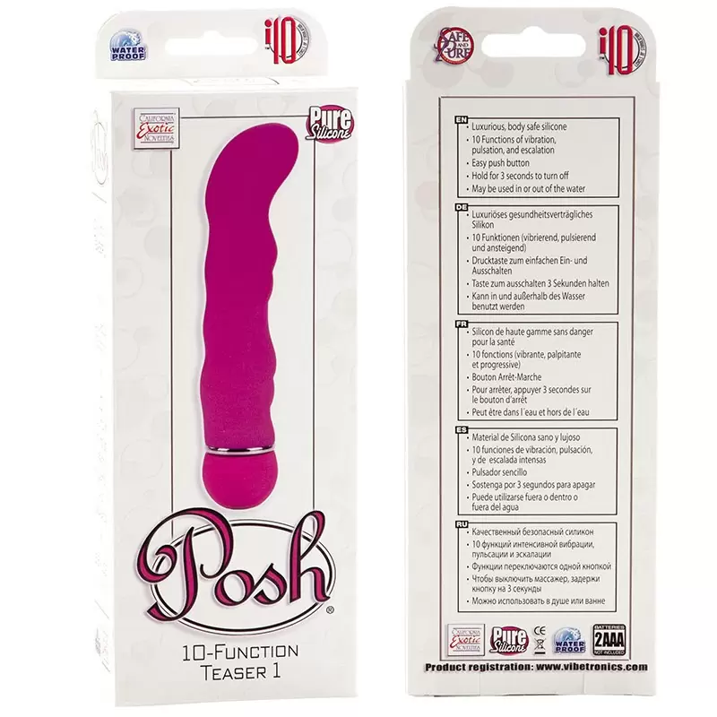 Вибростимулятор Posh 10-Function Teaser 1