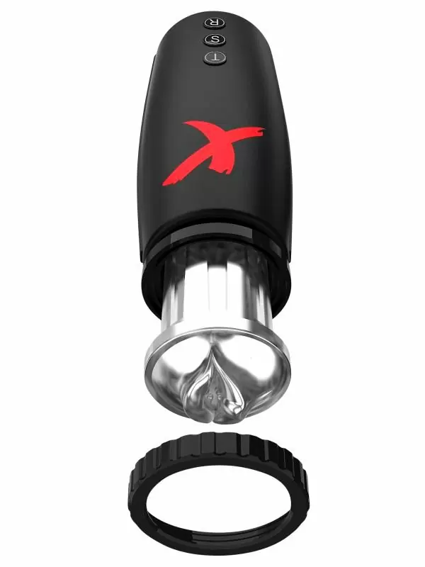 Реалистичный автоматический мастурбатор Pipedream PDX Elite Moto-Bator, 23 см, ротик, черный