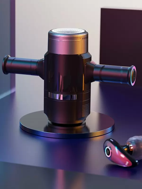 Интерактивный автоматический мастурбатор Tingon M1, с подогревом, 23 см, 10 режимов, RGB-подсветка