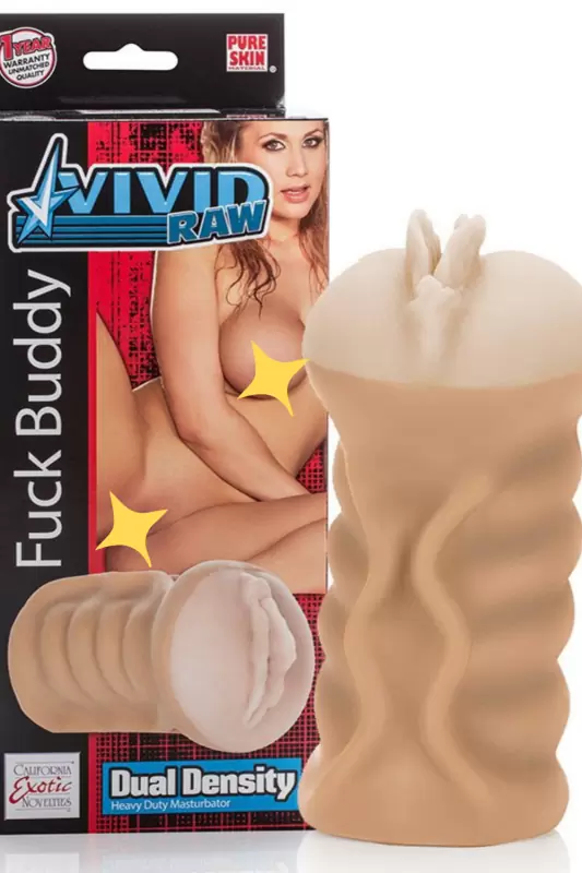 Мастурбатор вагина Vivid Raw Fuck Buddy – телесный