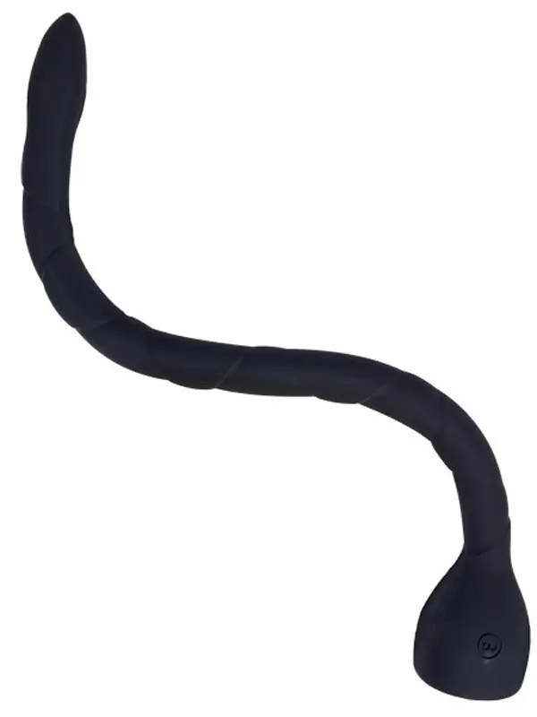 Удлиненная анальная пробка Doc Johnson Merci In Deep, силикон, 49,5 см