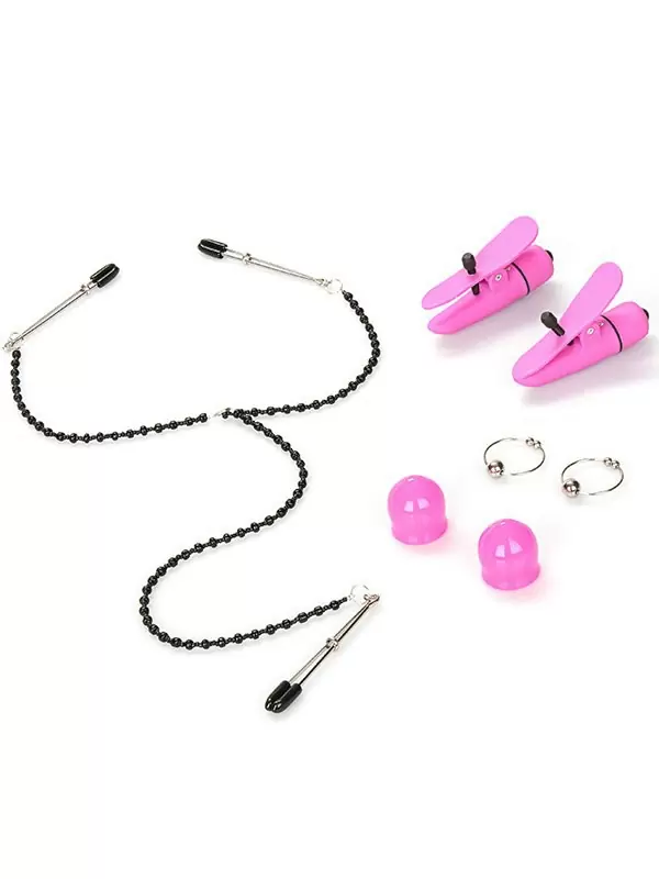 Эротический набор для женщин Hers Intimate Kit с вибрацией – розовый