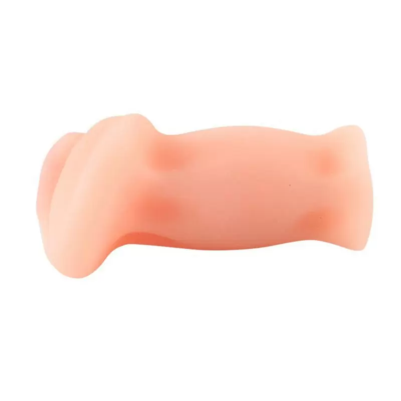 Мастурбатор вагина Baile Baby с вибропулей и пультом управления – телесный