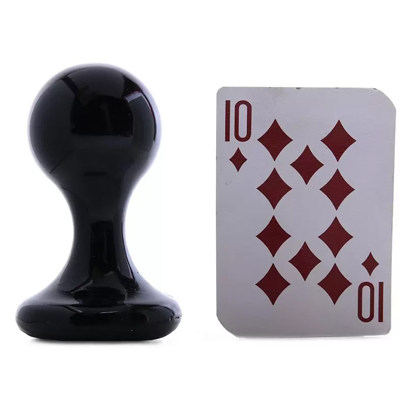 Анальная пробка Luna Balls большая – черная