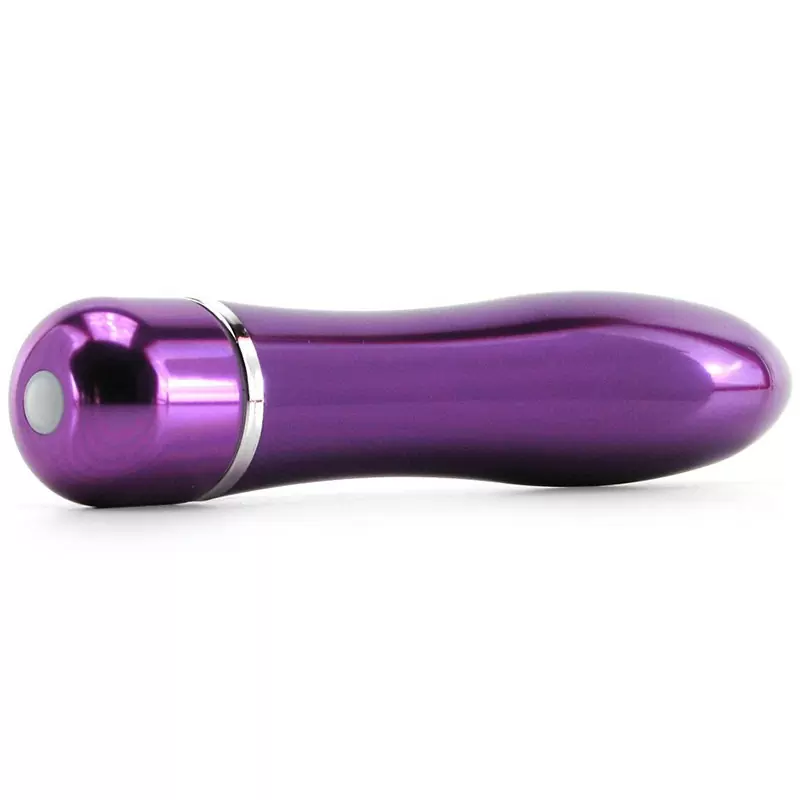 Вибромассажер Pure Aluminium Large Purple – фиолетовый