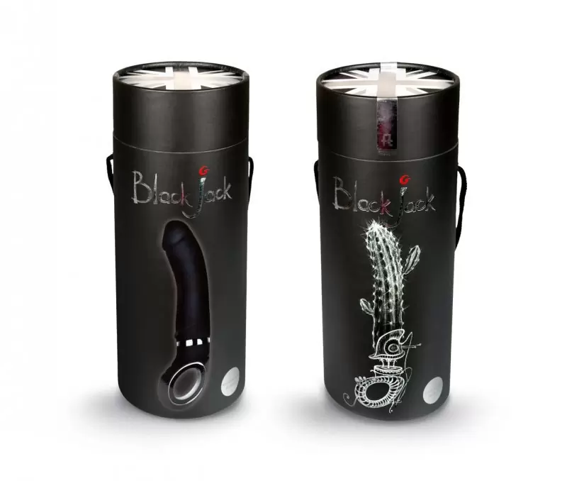 Анатомический вибромассажер Gjack - черный