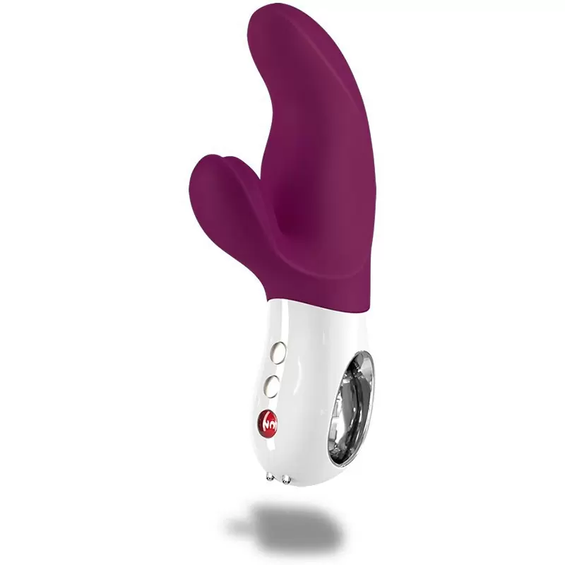 Инновационный вибратор-кролик Fun Factory Miss Bi, 17 см, силикон, пурпурный