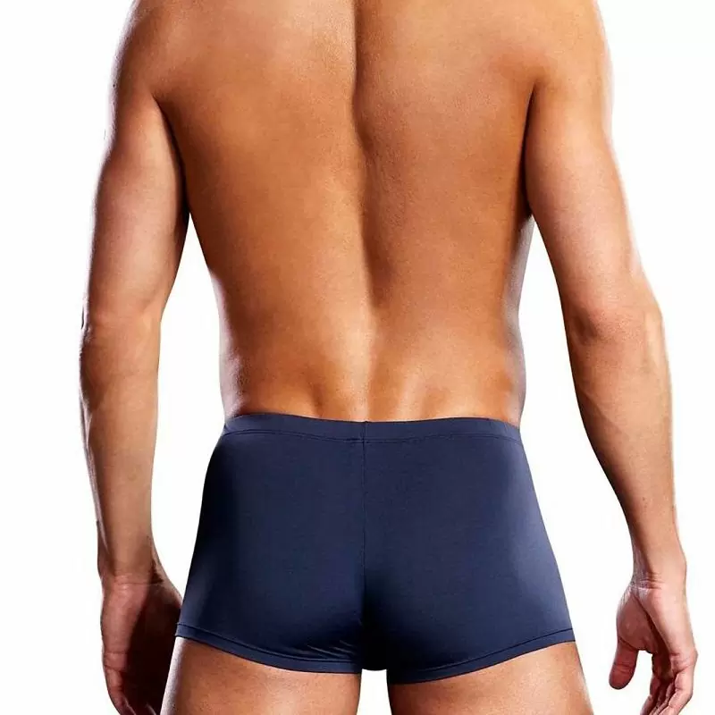 Темно-синие транк-боксеры BlueLine из микрофибры – L/XL