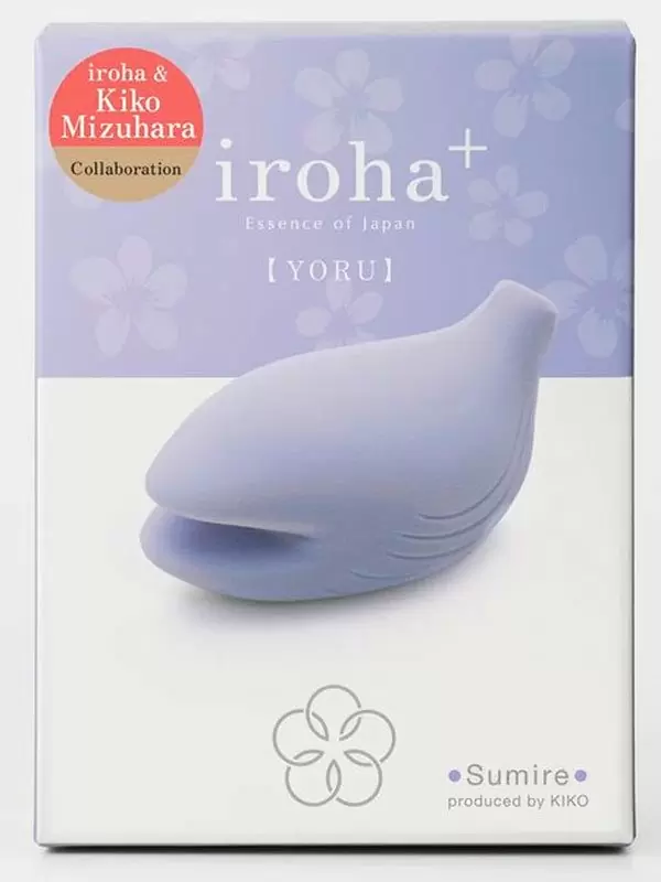 Необычный стимулятор клитора Iroha+ Yoru Sumire, 9,8 см, 3 режима, лавандовый