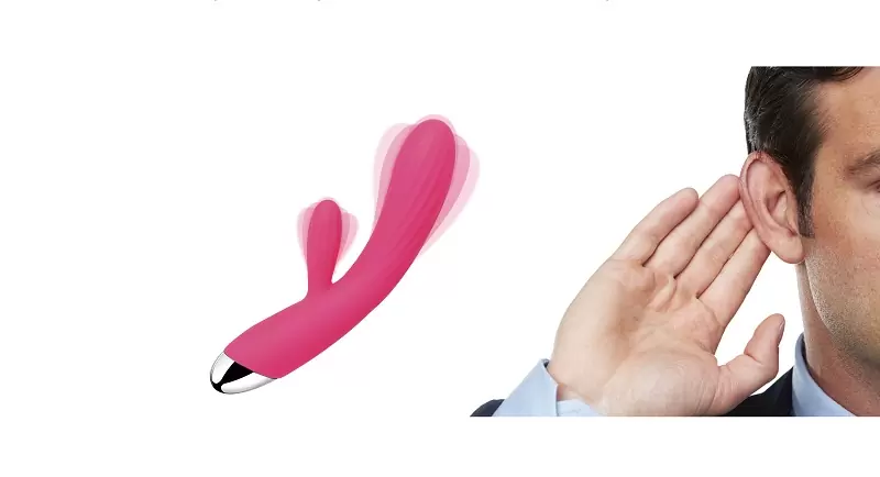 Вибратор-кролик Angel с ребристым стволом, клиторальным отростком и функцией нагрева