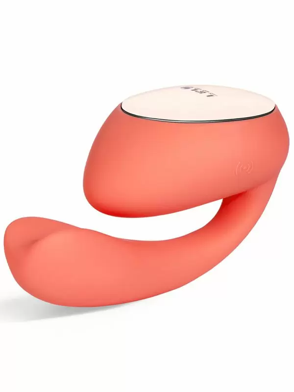 Интерактивный вибратор-кролик Lelo Ida Wave, управление через приложение, 10 режимов, силикон, коралловый