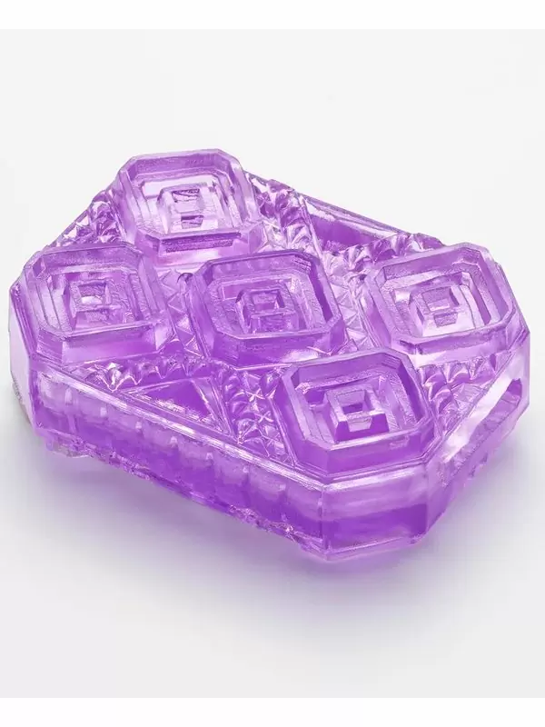 Нереалистичный мастурбатор Tenga Uni Amethyst, 5,8 см, ТПЭ, фиолетовый