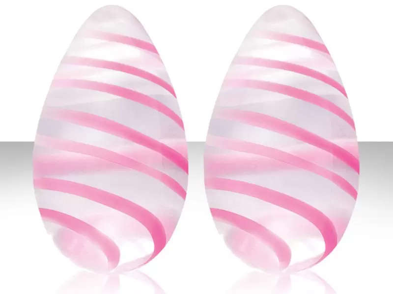 Вагинальные шарики из стекла Crystal Premium Glass - Clear