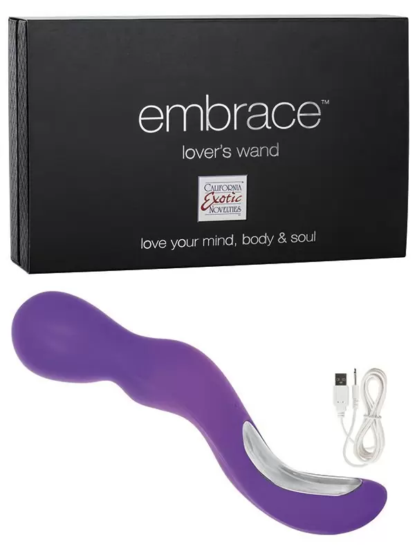 Вибромассажер Embrace Lover's Wand перезаряжаемый – фиолетовый