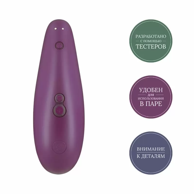 Вакуумный стимулятор клитора Womanizer Classic - фиолетовый