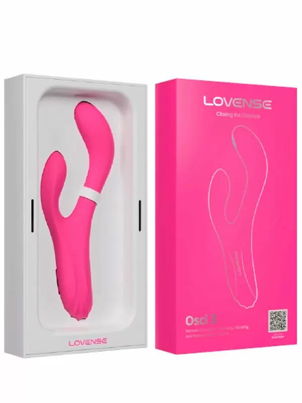 Инновационный вибратор-кролик Osci 3, 5 скоростей, 21 см, розовый