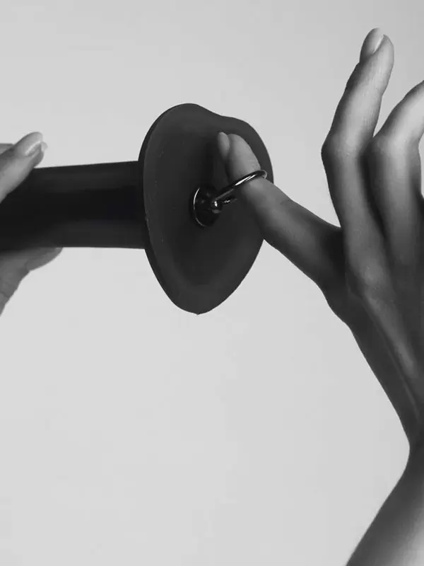 Кольцо-аксессуар Strap-On-Me Dildo Ring для фаллоимитатора, 3 шт, черный