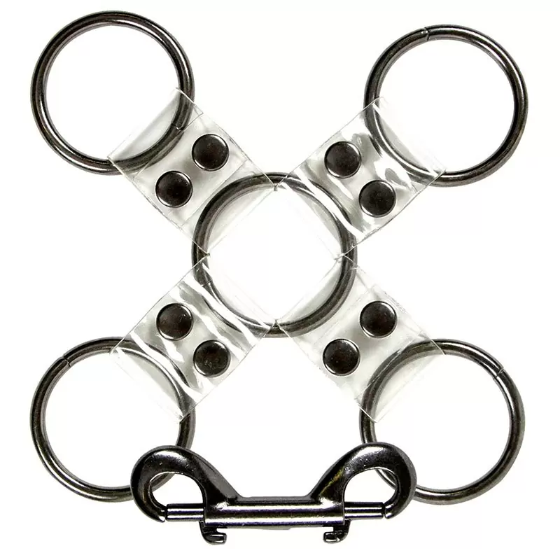 Фиксатор для крепления наручников и наножников Bare Bondage Hogtie виниловый