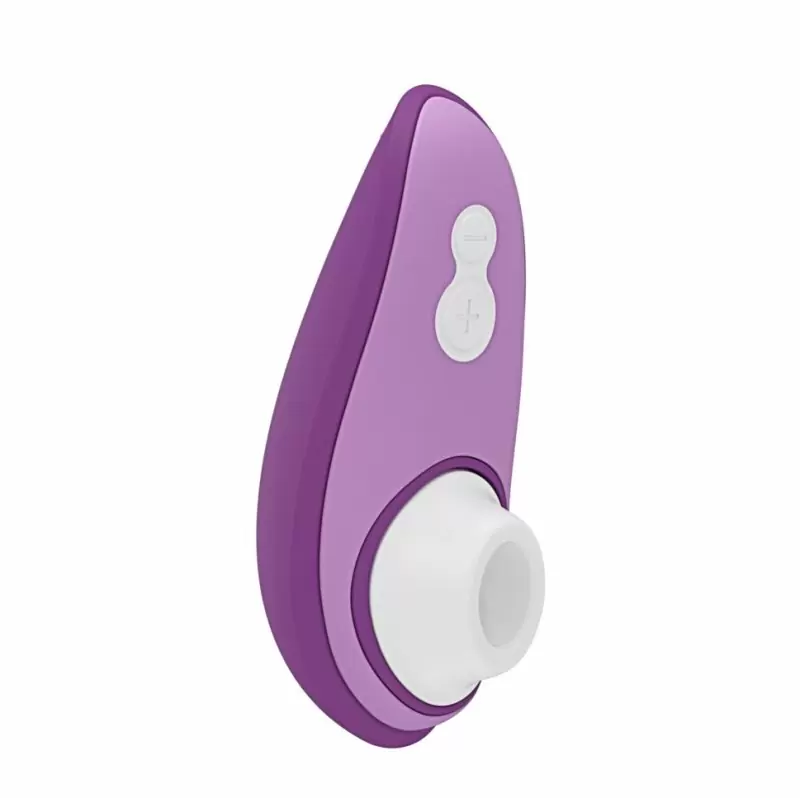 Вакуумный стимулятор клитора Womanizer Liberty 2 Purple, технология Pleasure Air, 10 см, фиолетовый