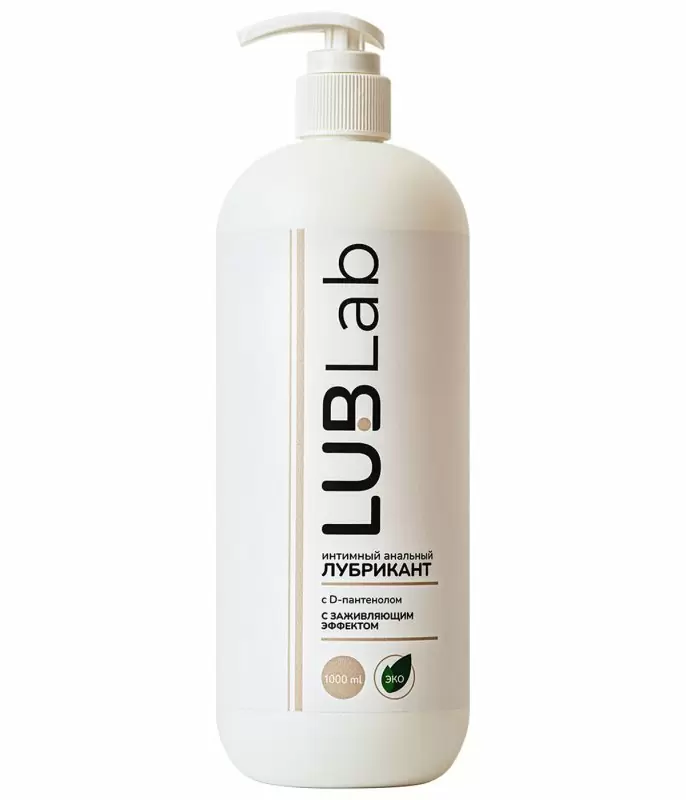 Анальный заживляющий лубрикант LUBLab, с D-пантенолом, 1000 мл