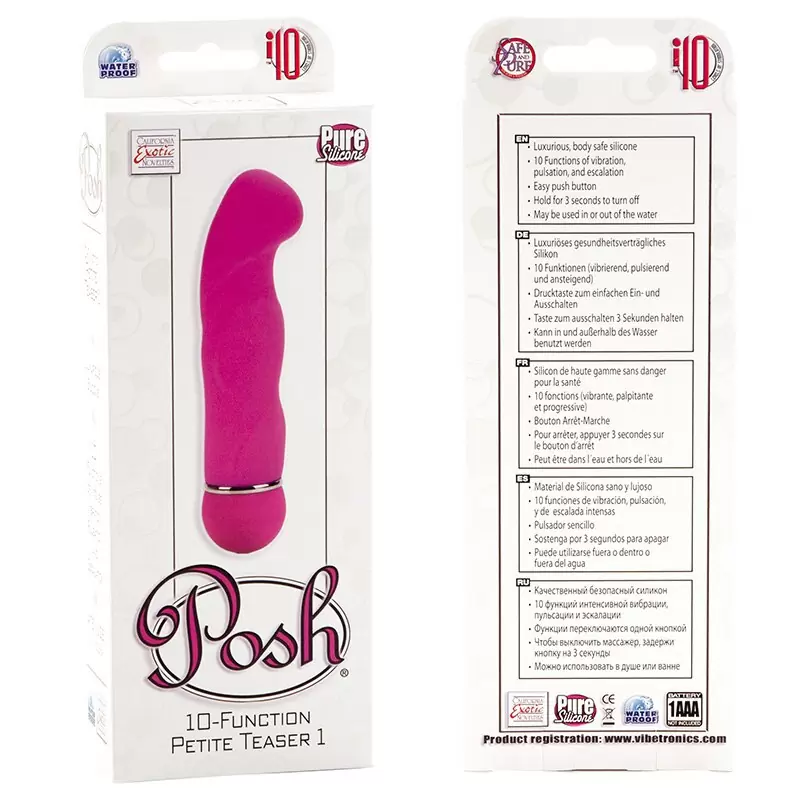 Водонепроницаемый мини вибромассажер Posh Petite Teaser 1